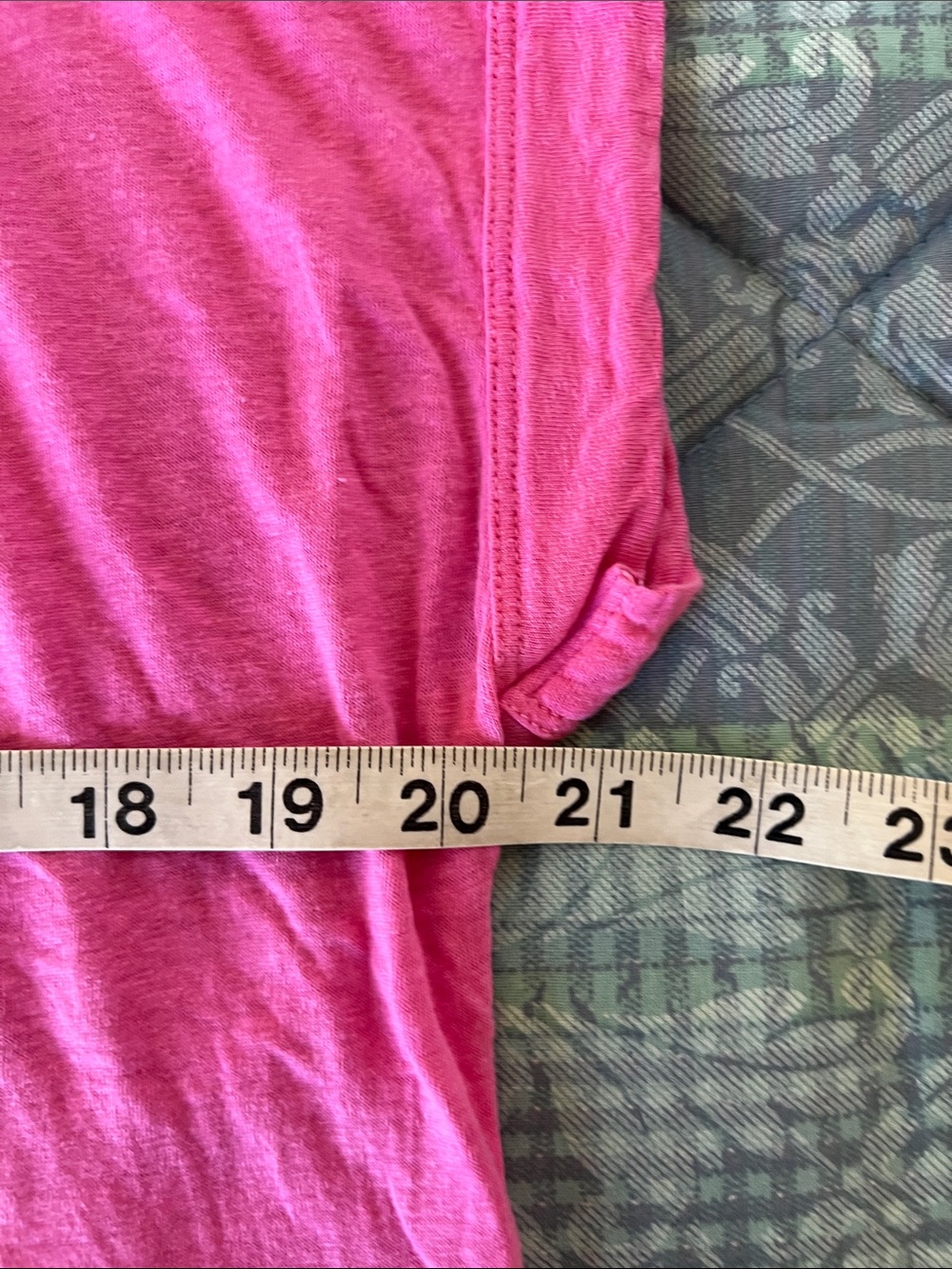 LOFT Raspberry Pink Short Sleeve Tee - Picture 4 of 5